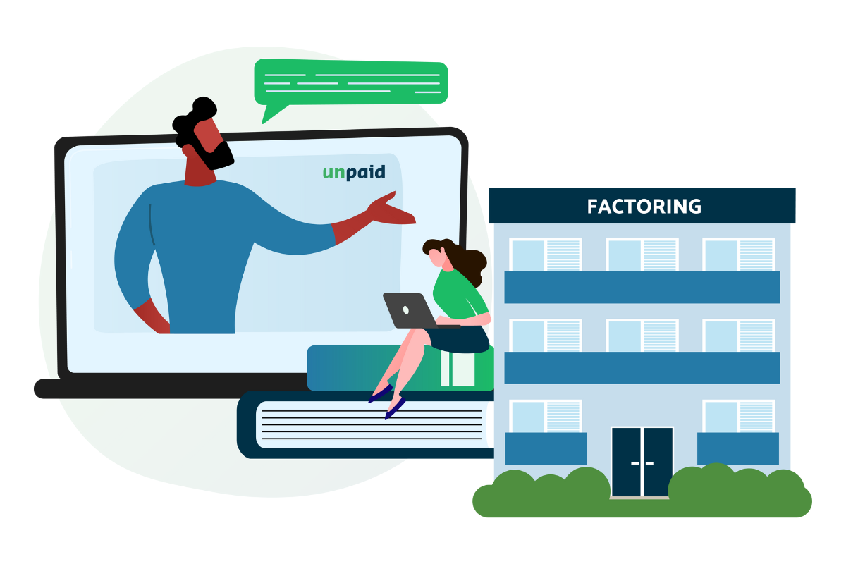 Wat is het verschil tussen Unpaid en factoring