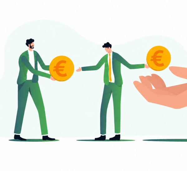 Verschil tussen gewone en bevoorrechte schuldeisers weergegeven in een illustratie