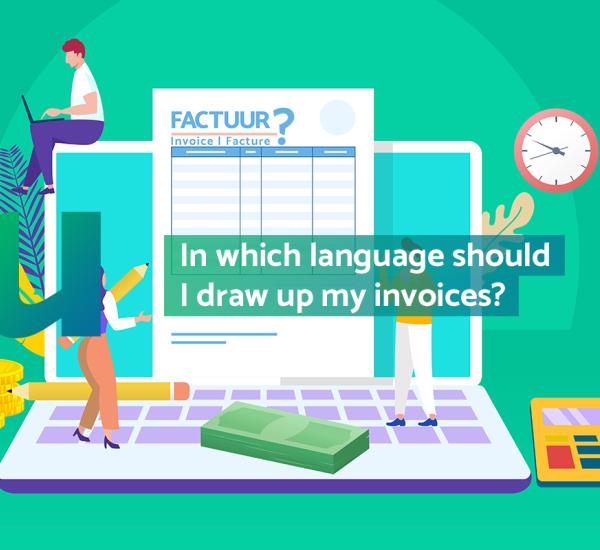 In which language should I draw up my invoices?