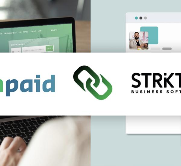 Striktly Business Software maakt de koppeling met Unpaid 