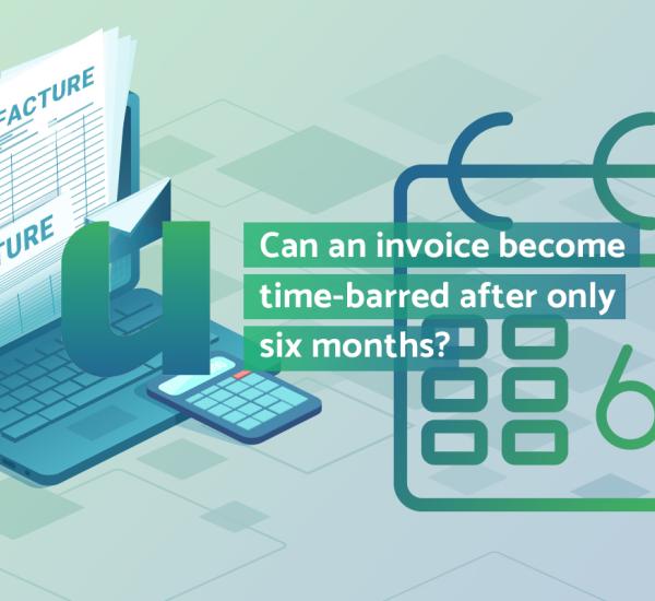 Can an invoice become time-barred after only six months?