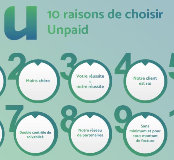 10 raisons de choisir Unpaid